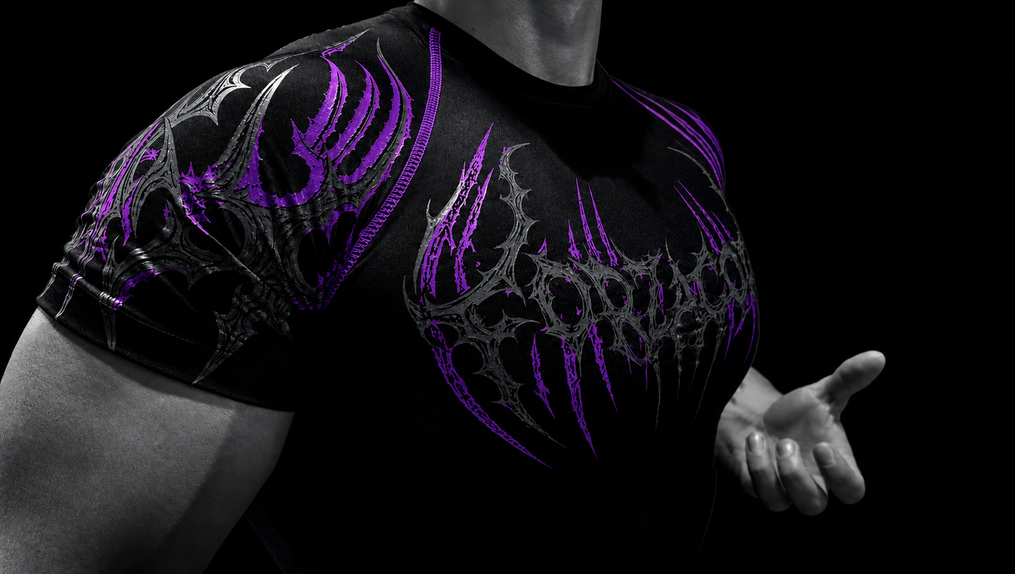 Eclipse shortsleeve Compression [REVENANT PURPLE]
