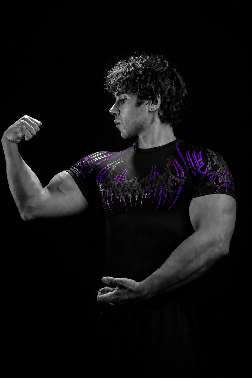 Eclipse shortsleeve Compression [REVENANT PURPLE]