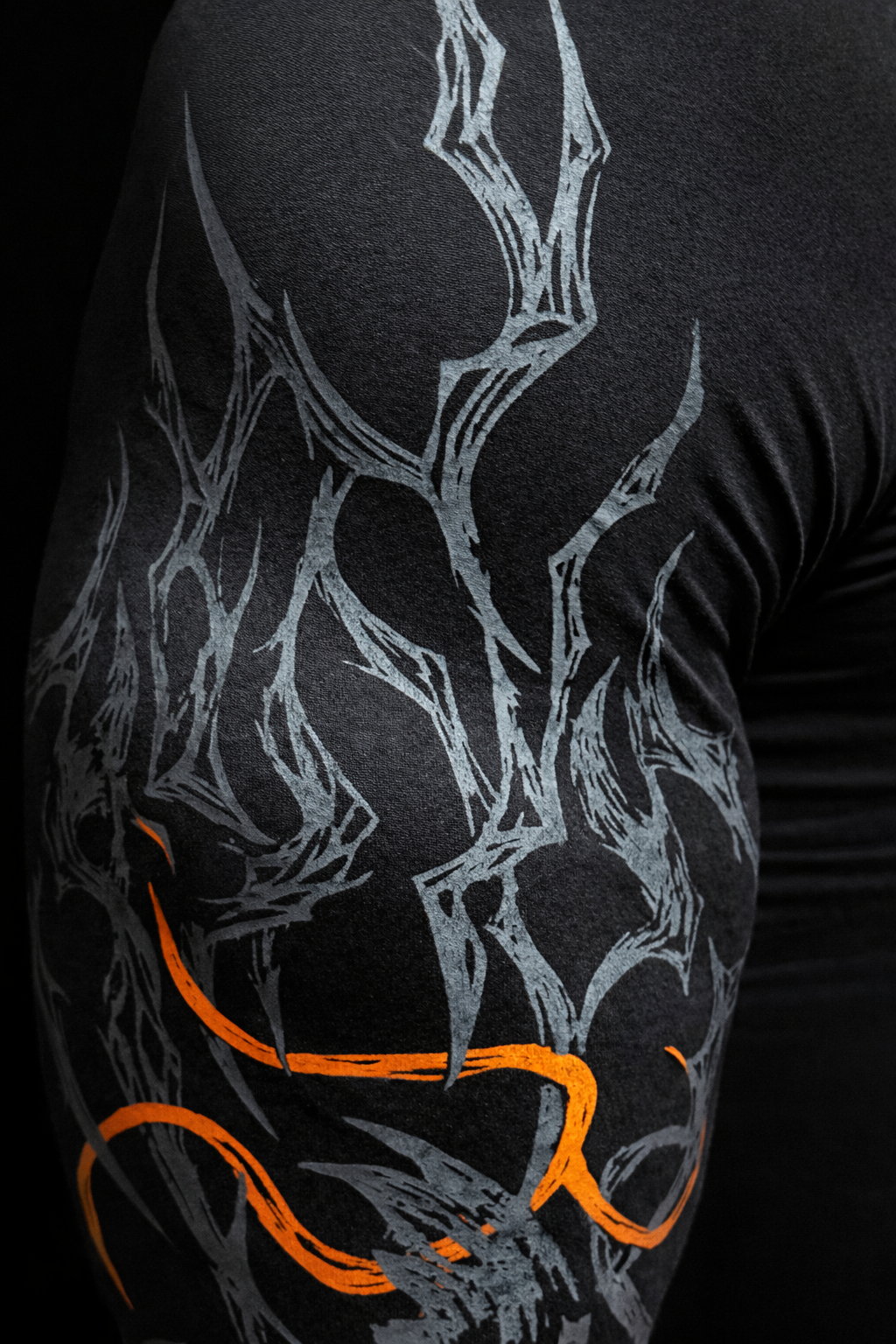 Nocturne Full Body ( uzun kollu) compression Inferno (ÖN SİPARİŞ)