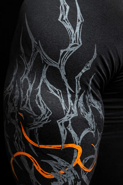 Nocturne Full Body ( uzun kollu) compression Inferno (ÖN SİPARİŞ)