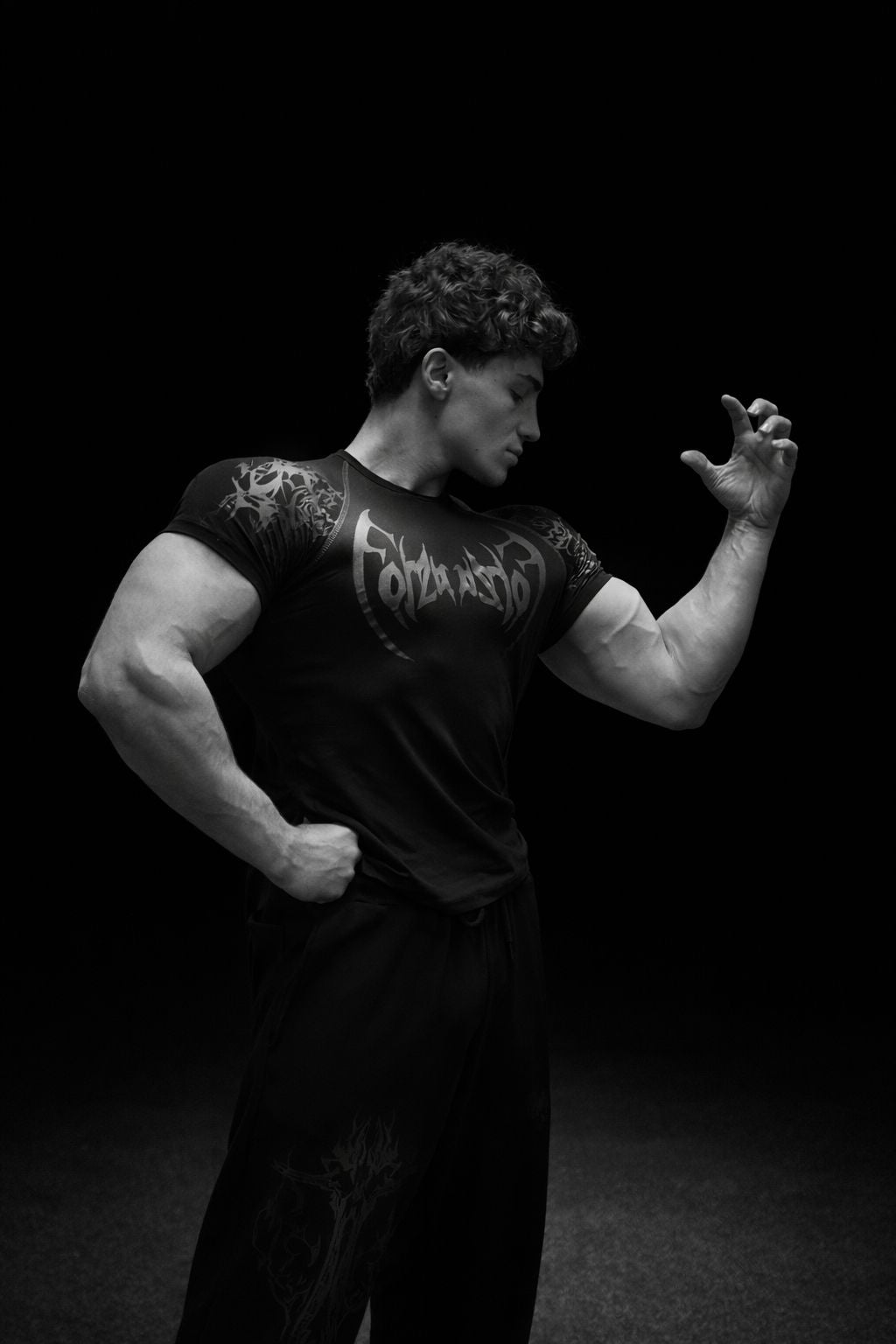 Nocturne Short Sleeve Compression [DARKNESS]