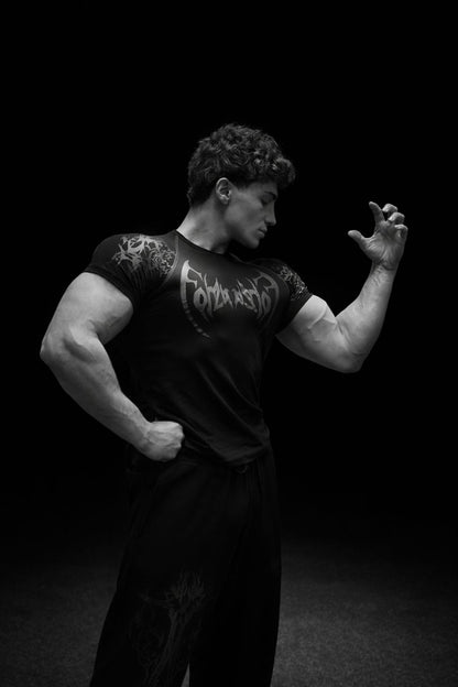 Nocturne Short Sleeve Compression [DARKNESS]