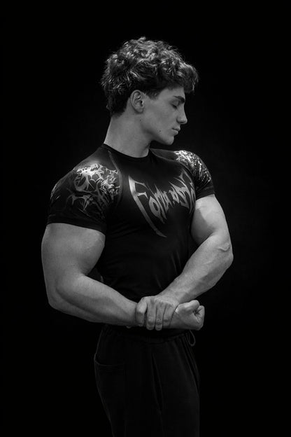Nocturne Short Sleeve Compression [DARKNESS]
