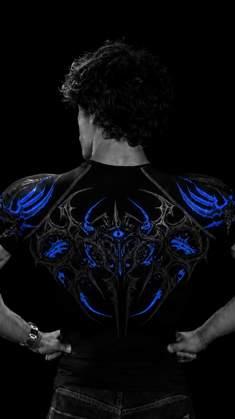 Eclipse shortsleeve Compression [ABYSS BLUE]