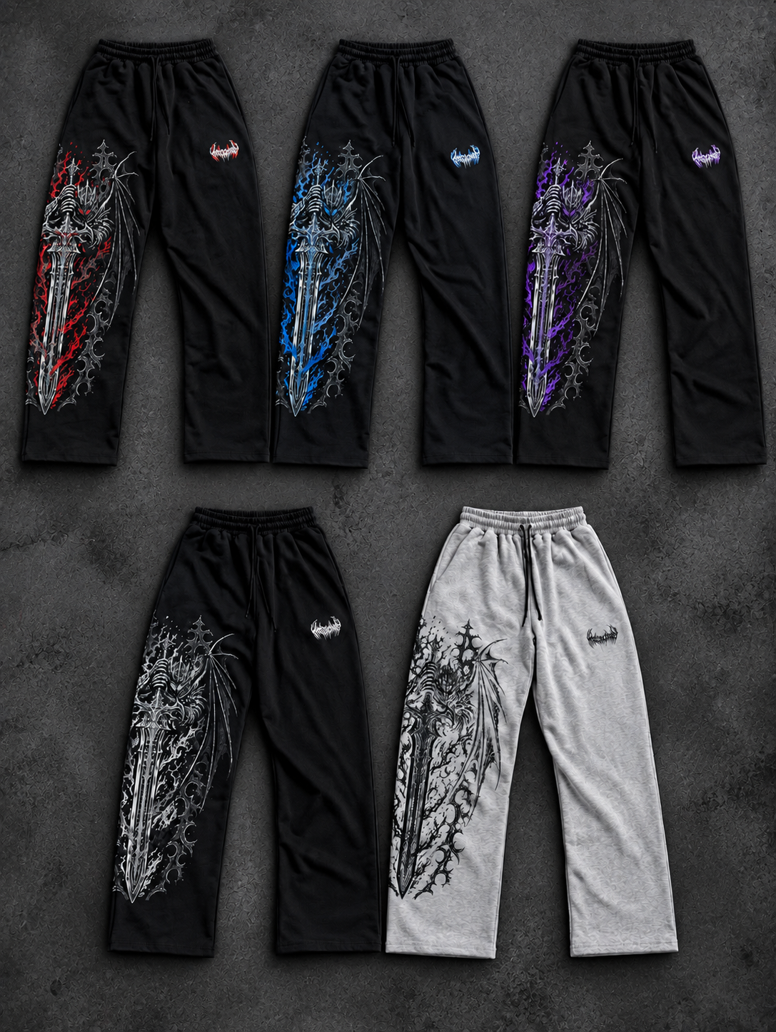 Eclipse Baggy Sweatpants paket (5 ürün içerir)