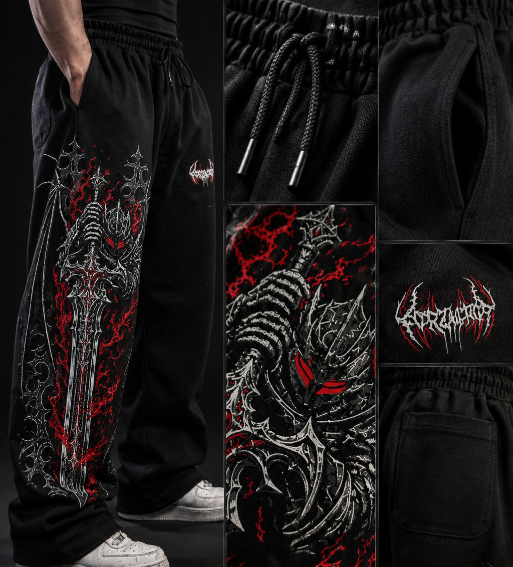 ECLIPSE BAGGY SWEATPANTS [REVENANT PURPLE]