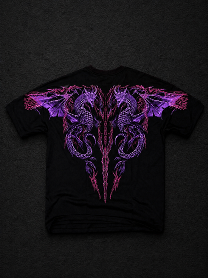 Dragon Oversize T-Shirt [TWILIGHT]
