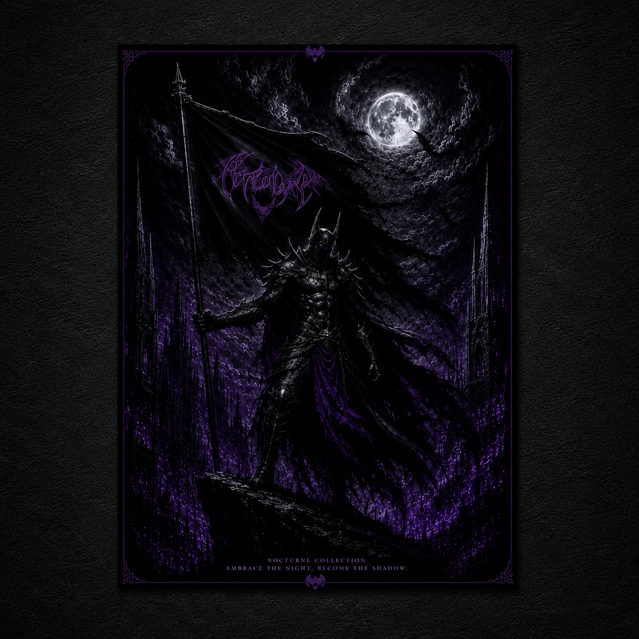 Forza-01 | Nocturne Collection Poster Kartı