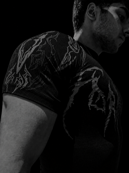 Dragon Short Sleeve Compression [DARKNESS]