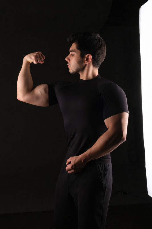 Basic Compression T-shirt [Black]