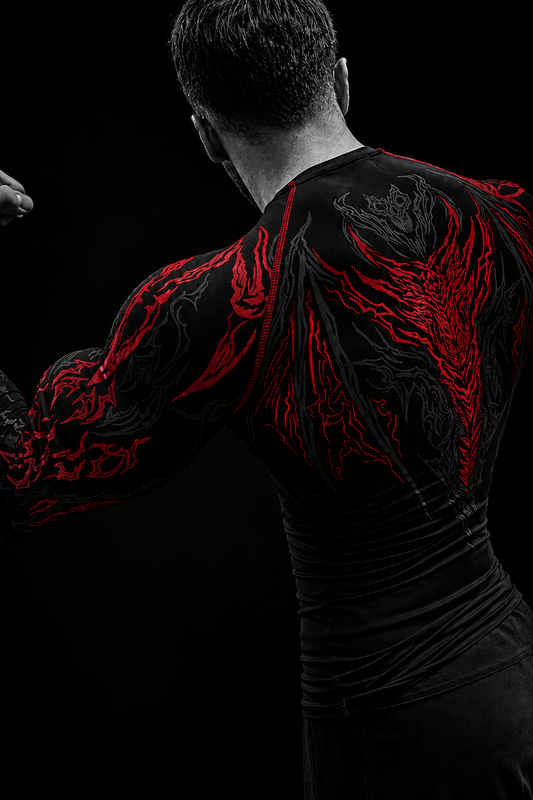 Dragon Full Body Compression [HEAVENLY RED]