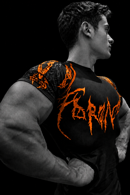 Dragon Short Sleeve Compression [INFERNO]