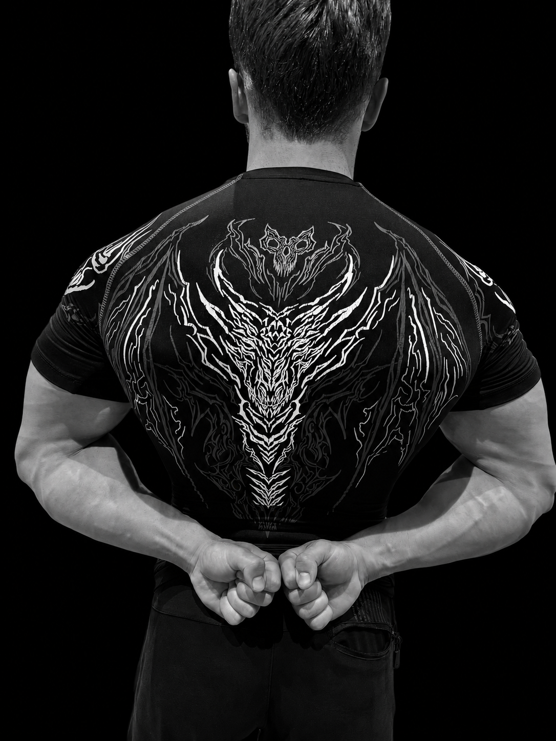 Dragon Short Sleeve Compression [PHANTOM WHITE]