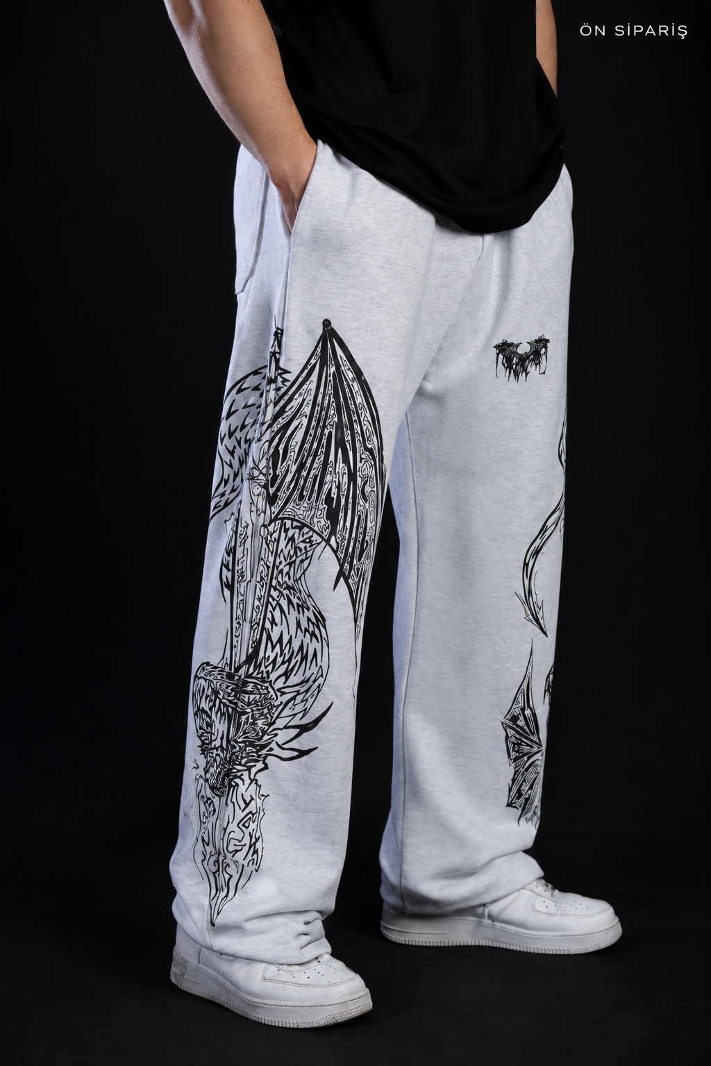 Dragon Baggy Sweatpants [NIGHTMARE] (Ön Sipariş)