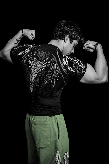 Dragon Short Sleeve Compression [PHANTOM WHITE]